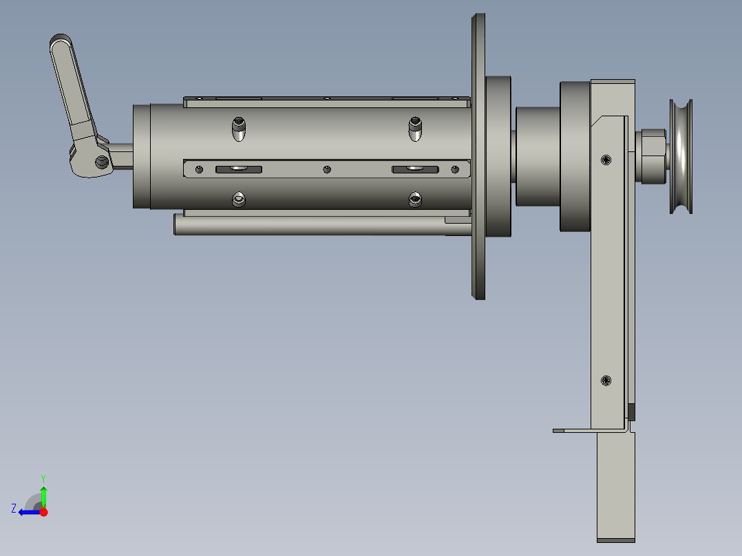 T26TLSJZ-03-收隔离纸组件1右视图