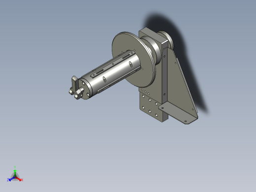 T26TLSJZ-03-收隔离纸组件1正等轴测缩略图