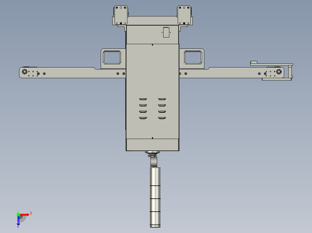 清洗机底座-滑动-GY191-MC俯视图