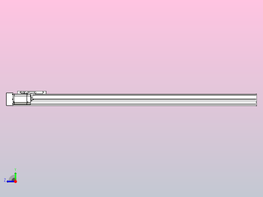 滚珠丝杠直线轴带导轨全封闭TPA-HCR-175D-2510C-L1500-MR-C-P75-N3右视缩略图