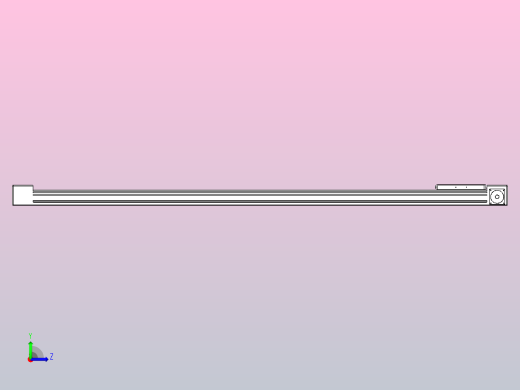 带式直线轴半闭式TPA-ONB-60-140-L1550-DL-J60-N3左视缩略图