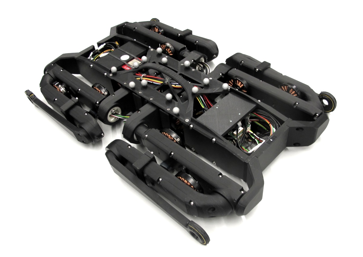 Solo 12dof四足机器狗3D图纸 Solidworks设计