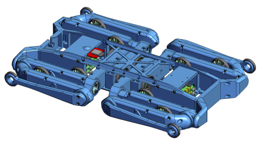 Solo 12dof四足机器狗3D图纸 Solidworks设计缩略图