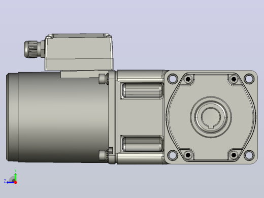 交流减速机5IK40GU-CT(5GU3RC-180RC)新右视缩略图