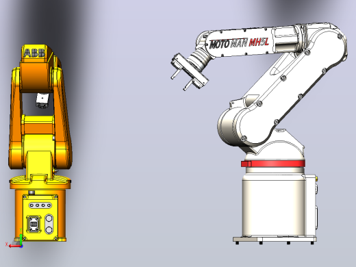 ABB IRB 120机器人机械臂后视缩略图