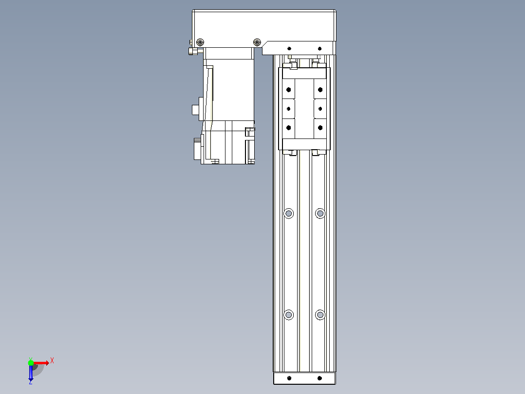 钢基模组TPA-KSR-5002C-250A1-ML-H1俯视图