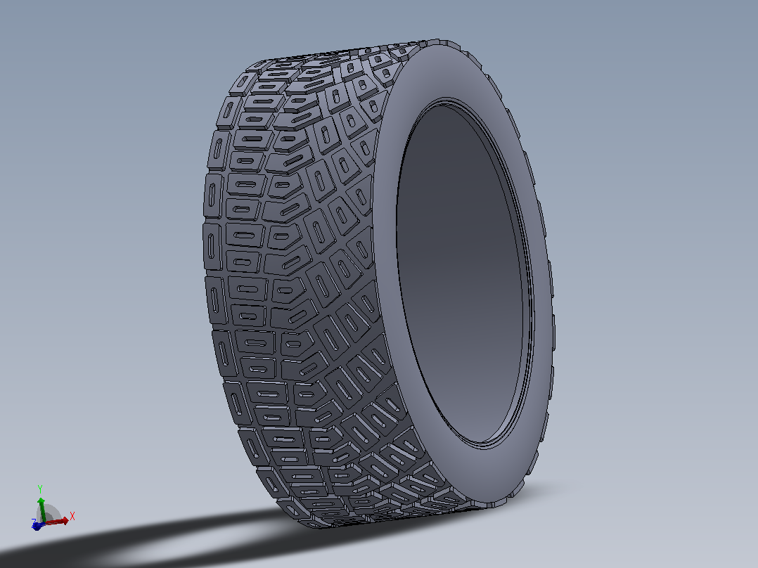 标致205 T16 Speedline镁合金车轮主视图