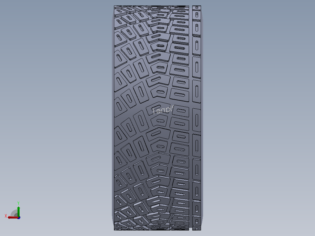 标致205 T16 Speedline镁合金车轮后视图
