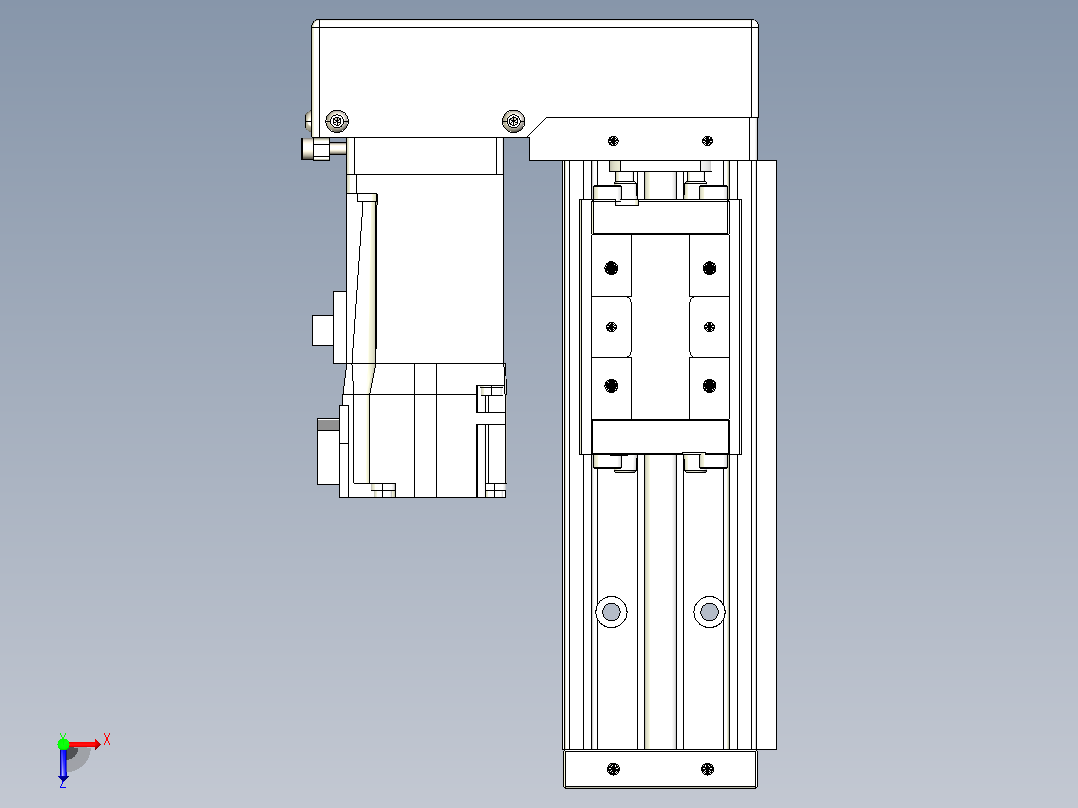 钢基模组TPA-KSR-5002C-150A1-ML-H1S0俯视图