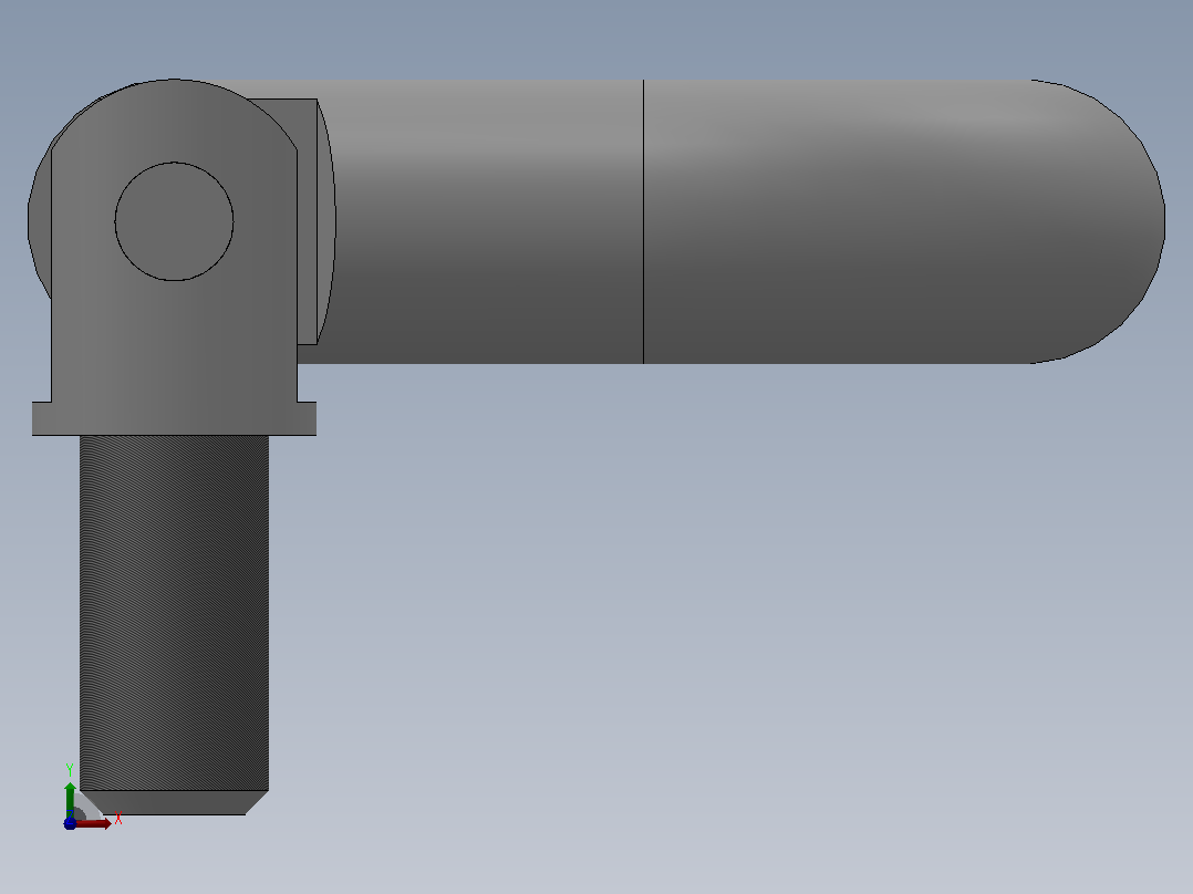 LS508拉手[LS508-70]折叠把手前视图