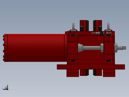 SBD-C安全制动器_SBD425-C-2000×40ⅠRL.WL.CL右视缩略图