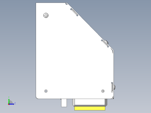 薄型工件的吸附头左视缩略图