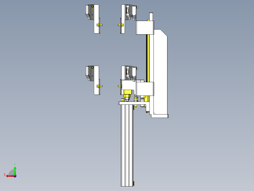 工件升降移载机构后视缩略图