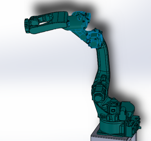 MH12安川机器人3D模型缩略图