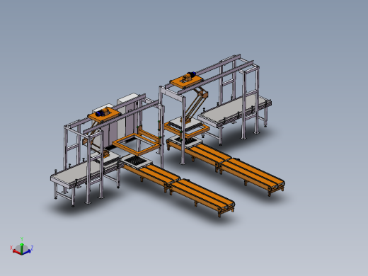 G02-并联机器人码垛机及流水线(1)