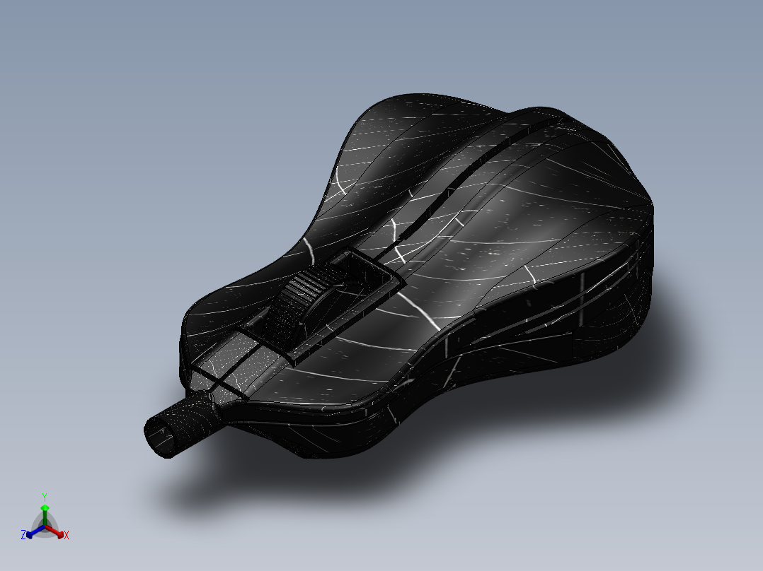 鼠标游戏模型正等轴测图