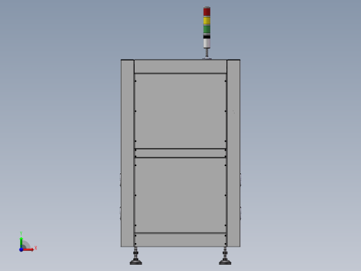 M型AOI设备 PCB外观检测 3D图纸机械素材3D图纸自动化机械素材前视缩略图