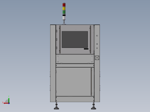 M型AOI设备 PCB外观检测 3D图纸机械素材3D图纸自动化机械素材后视缩略图