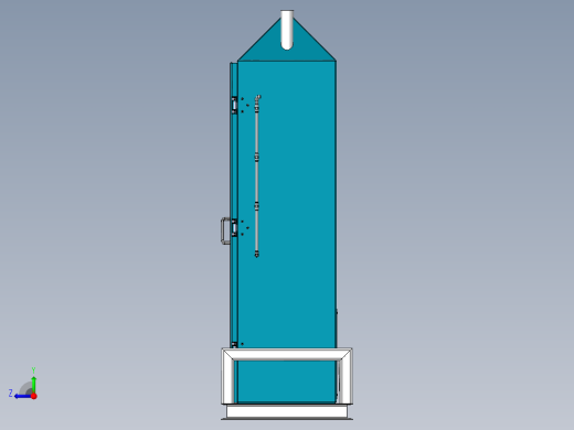 货架式散装物料烘干机bulk-material-dryer-SW-X_T-STP右视缩略图