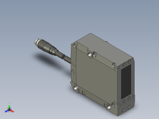 基恩士IG-028_T_kc图纸模型