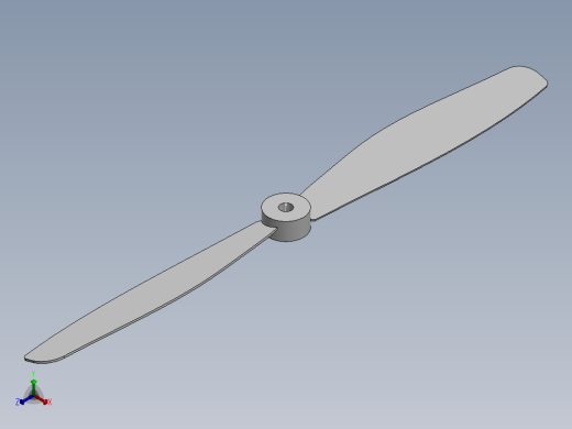 扇叶正等轴测缩略图
