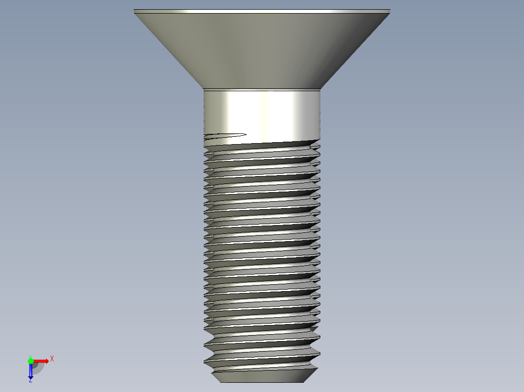 内六角螺栓-M14 Set_CSK Allen Bolt俯视图