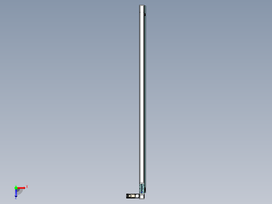 欧规系列-LB6A-L130-S2300-BR-ZP40-C3俯视图