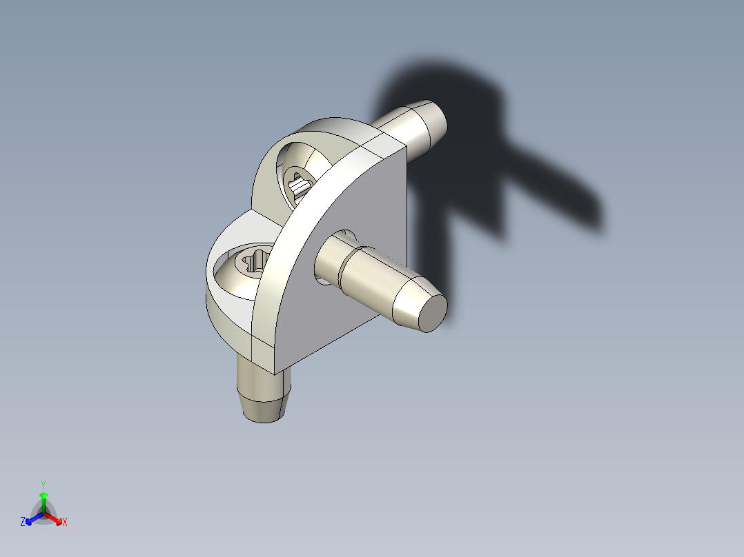 型材-BR 40X40 CORNER BRACKET KJN529404主视图