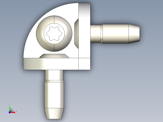 型材-BR 40X40 CORNER BRACKET KJN529404前视缩略图