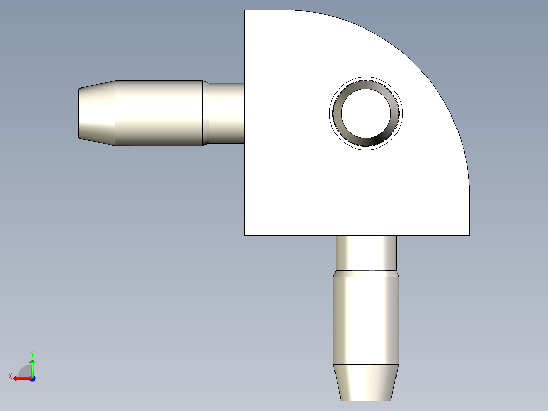 型材-BR 40X40 CORNER BRACKET KJN529404后视图