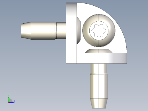 型材-BR 40X40 CORNER BRACKET KJN529404左视缩略图