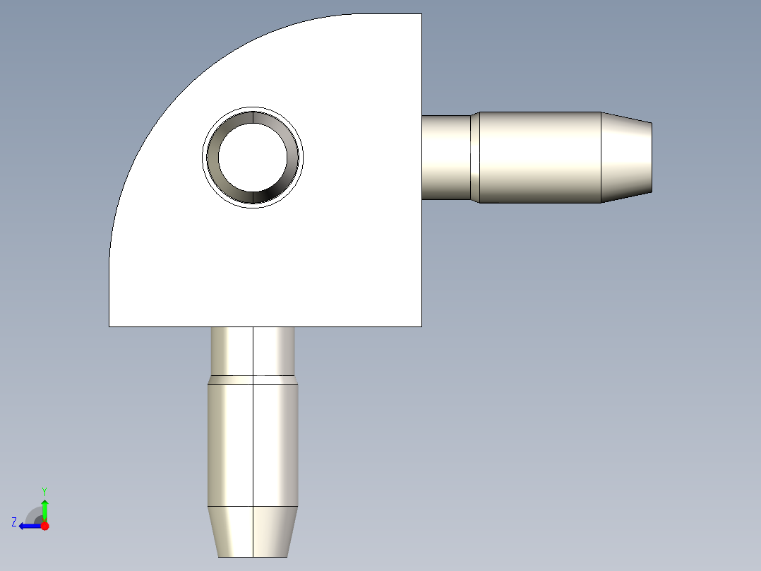 型材-BR 40X40 CORNER BRACKET KJN529404右视图
