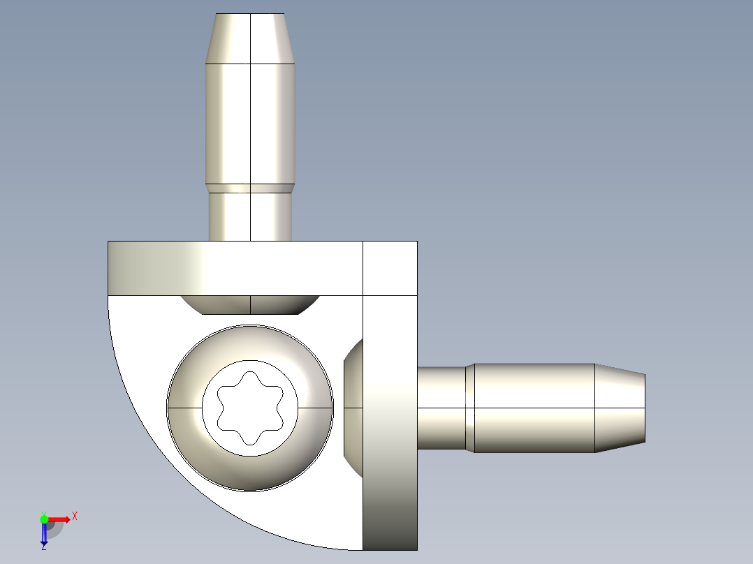 型材-BR 40X40 CORNER BRACKET KJN529404俯视图
