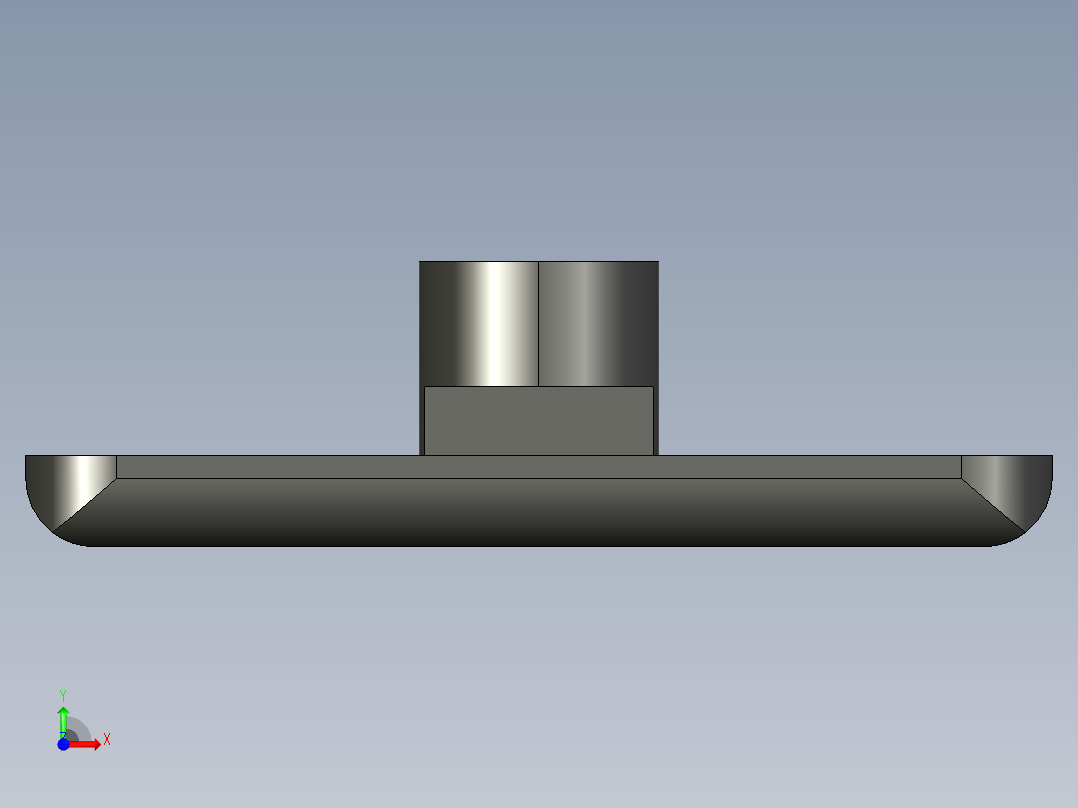 型材-BR 45X45 COVER CAP KJN502674前视图