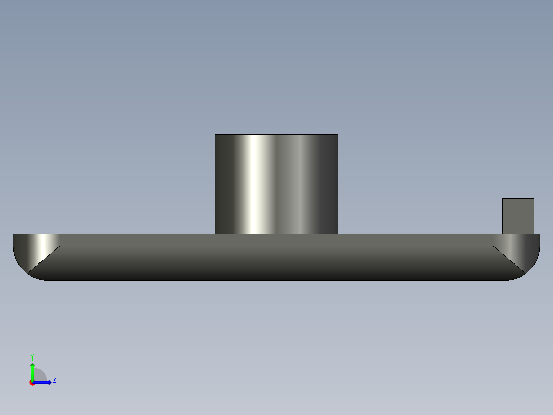 型材-BR 45X45 COVER CAP KJN502674左视图