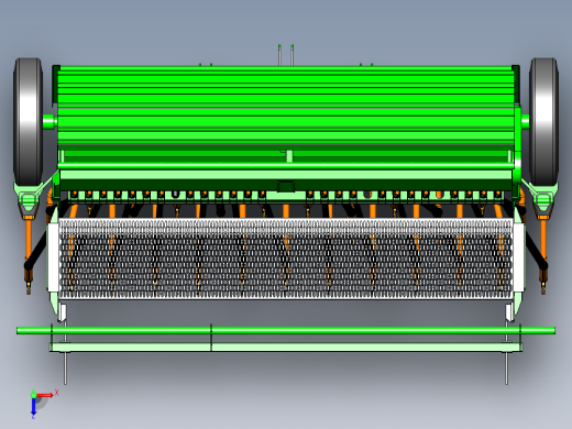 油菜排种器 (论文+三维图+二维图)俯视缩略图