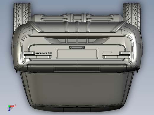 FIAT菲亚特124 QuintoCurzio汽车俯视缩略图