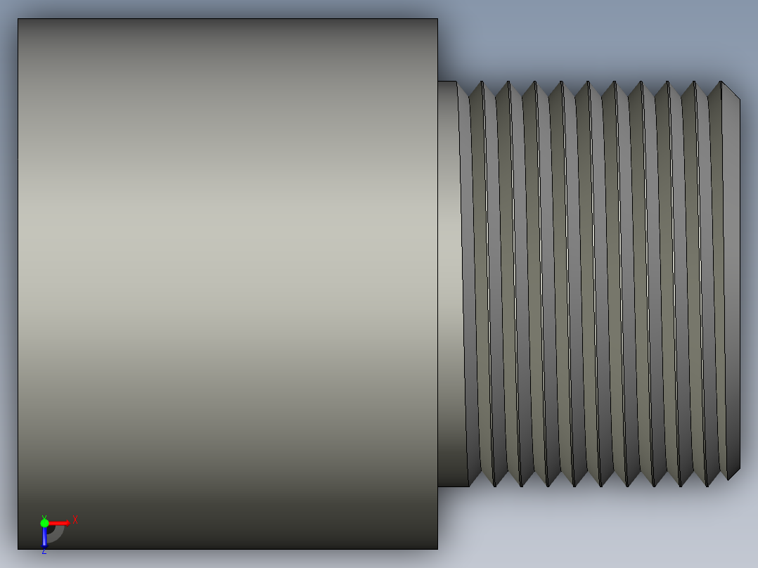船舶管路系统SeaCor_MaleAdapter_SxMPT_37J136010_1in俯视图