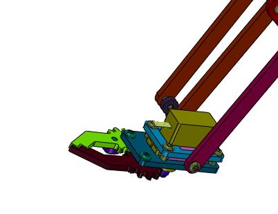 四轴铝合金舵机爪子机械手臂