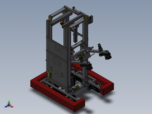 Worbots 4145 2018 (After Miami)麦克纳姆轮车3D图纸 STP格式