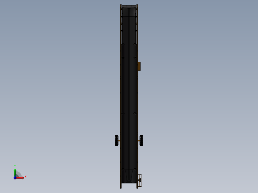 倾斜皮带运输机前视缩略图