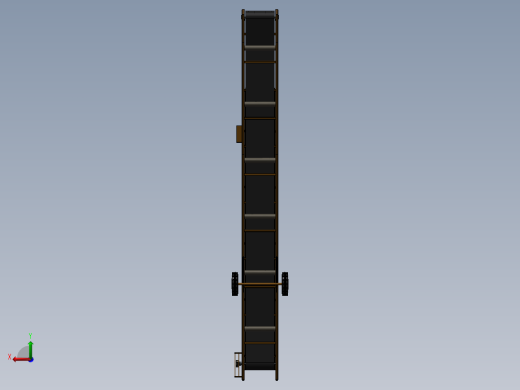 倾斜皮带运输机后视缩略图
