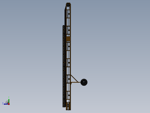 倾斜皮带运输机右视缩略图