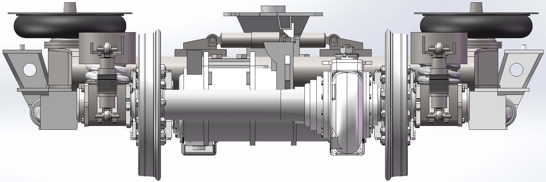 CRH2动车转向架系统 1207527