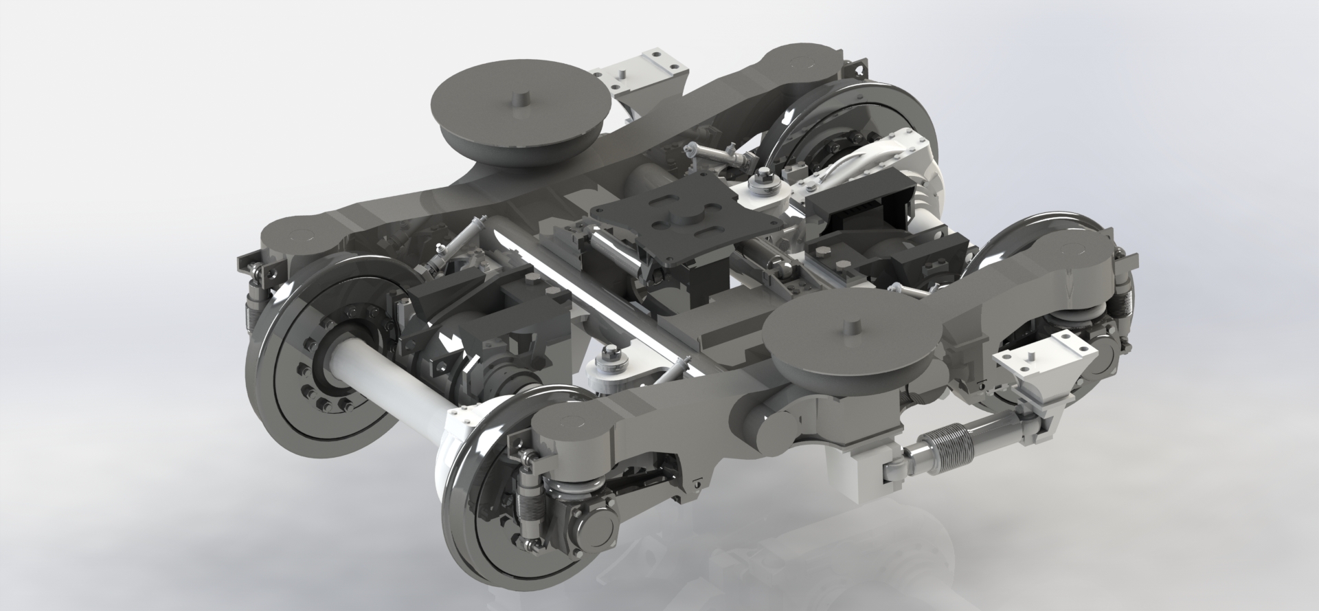 CRH2动车转向架系统 1207527