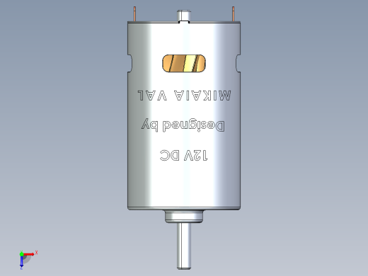 12v直流电机俯视缩略图