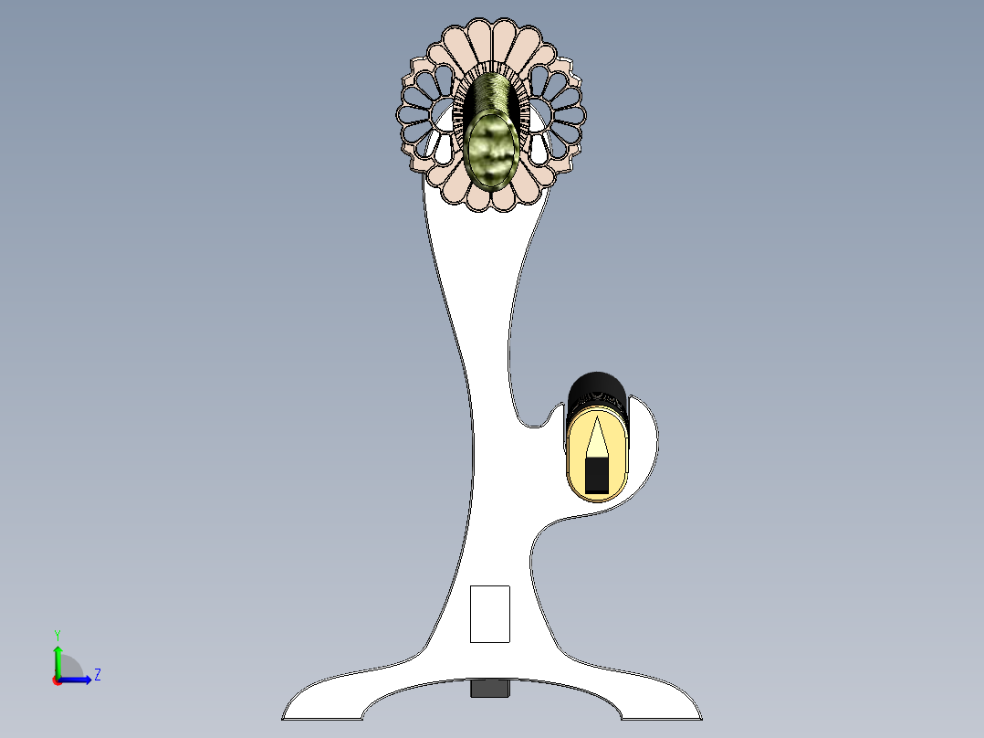 剑、宝剑(120)左视图