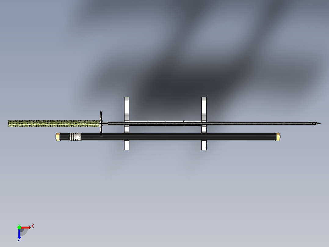 剑、宝剑(120)俯视图