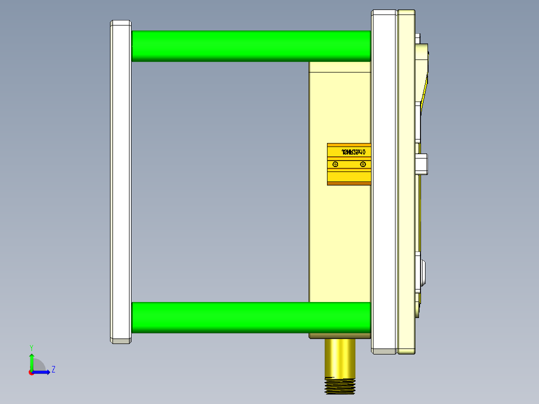 aap10_lcd_cover_al-笔记本CNC工装夹具三维模型CNC2-0520左视图