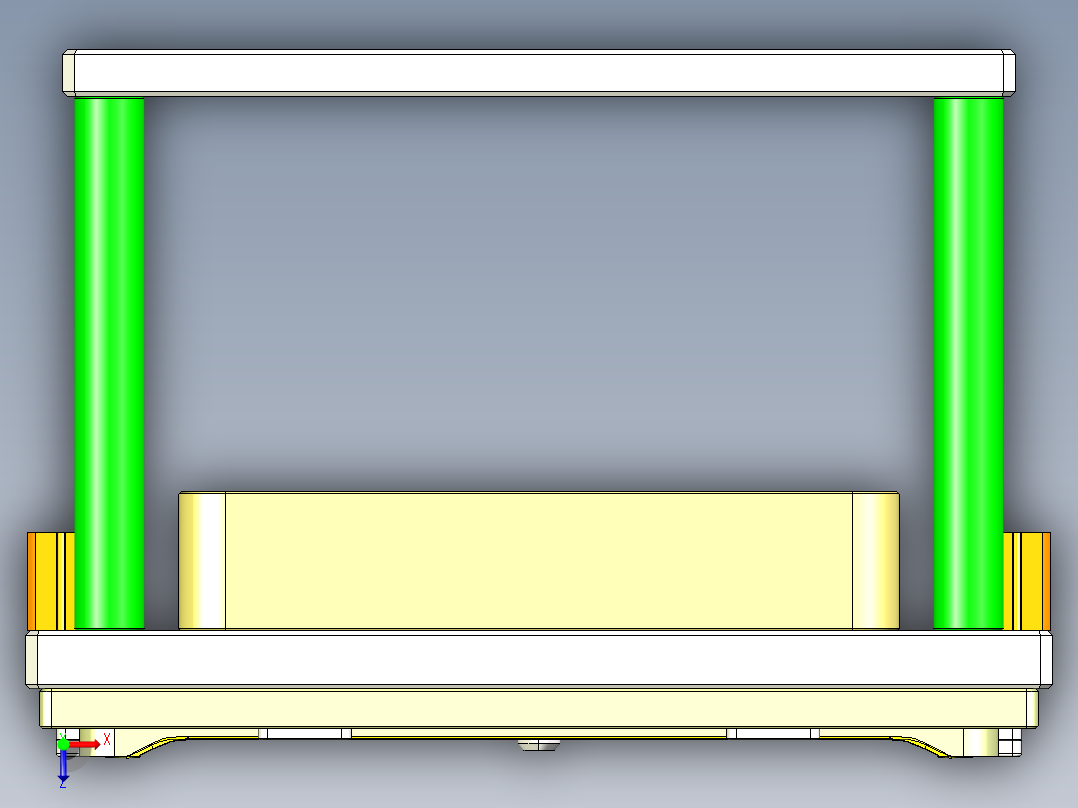 aap10_lcd_cover_al-笔记本CNC工装夹具三维模型CNC2-0520俯视图